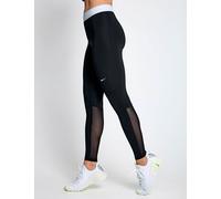 Nike Women's Pro Leggings - Black/Celestine Blue/White - Size: Medium