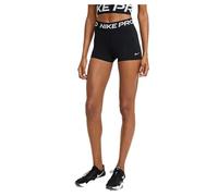 NIKE Women's Pro Shorts, Black/White, XS UK