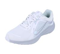 NIKE Women's Quest 5 Sneaker, White/Metallic Silver-Pure Platinum, 5.5 UK