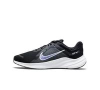 NIKE Women's Quest 5 Sneaker, Black/White-Iron Grey-DK Smoke Grey, 7 UK