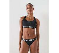 Nike Womens Racerback Bikini Top, Black, Size L, Women Black
