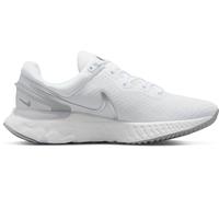 NIKE Women's React Miler 3 Running Shoe, White/Pure Platinum-Pure Plati, 4 UK