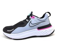 Nike Women's React Miler Shield Running Shoe, Obsidian Mist/Black-Aurora GRE, 5.5 UK