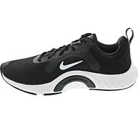 NIKE Women's Renew in-Season TR 11 Gymnastics Shoes, Black/White, 10 UK