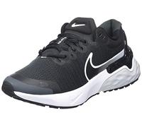 NIKE Women's Renew Run 3 Trainers, Black White Pure Platinum Dk Smoke Grey, 3.5 UK