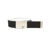 NIKE Women's Reversible Single Web Belt, Black/White, One Size