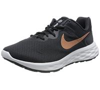 Nike Women's Revolution 6 Next Nature Sneaker, DK Smoke Grey/Metallic Copper, 5 UK