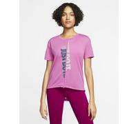 Nike Womens Shirt XL Pink Running Icon Clash Gym Active Fuchsia CT0810-691