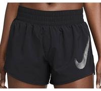 Nike Womens Shorts Black L XL Mid Rise 3” Running Training FB4928-010