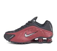 Nike Shox R4 Womens Fashion Trainers in Black Red - 4 UK
