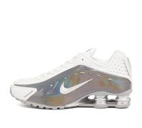 Nike Women's Shox R4 W Sneaker White/Silver