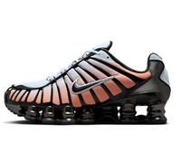 NIKE Women's Shox TL Sneaker, Blue Tint Black Total Orange, 4 UK