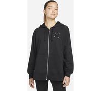 Nike Women's Sports Jacket DRI GET FIT Long Sleeve Sweatshirt, Black, M