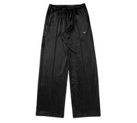 Nike Womens Sportswear Chill Knit Mid-rise Black Velour Pants - Size X-Small