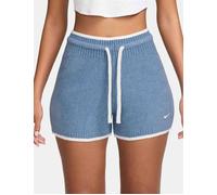 Nike Women's Sportswear Chill Knit Shorts - Work Blue/White - Size: XS