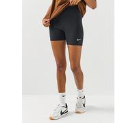 Nike Womens Sportswear Classic 5" & Biker Shorts, Black/White, Size Xs, Women Black/White