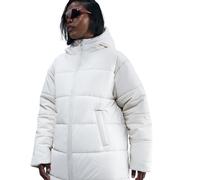 Nike Womens Sportswear Classic Puffer Therma Fit Loose Parka in Light Bone/Whit - Cream - Size 18 UK