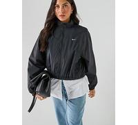Nike Womens Sportswear Classic UV Track Jacket, Black/Sail, Size S, Women Black/Sail