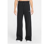 Nike Sportswear Phoenix Fleece Women's High-Waisted Wide-Leg Trousers - Black - Cotton/Polyester L (UK 16-18)