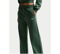 Nike Women's Sportswear Phoenix Fleece High Waisted Pants - Fir/Sail - Green - Size: Medium