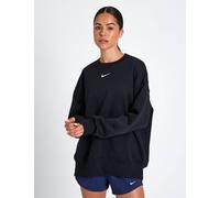Nike Women's Sportswear Phoenix Fleece Oversized Sweatshirt - Black/Sail - XL
