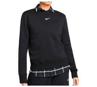 NIKE DQ5751-010 Sportswear Phoenix Fleece Sweatshirt Women's BLACK/SAIL Size L