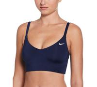 Nike Women's Standard Effortless Essential V-Neck Midkini, Midnight Navy