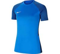 Nike Women's Strike Ii Jersey S/S Women's Jersey, Womens, Women's Jersey, CW3553-463, Royal Blue/Obsidian/White, XL