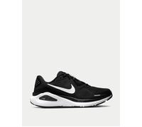 Nike Women's Structure 26 Shoes - Black/White/Cool Grey/Metallic Silver - Size: UK 7