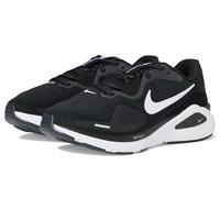 Nike Women's Structure 26 Sneaker, Black/White/Wolf Grey/Metallic Silver, 9 X-Wide