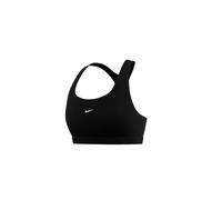 Nike Women's Sports Bra DX6817-010 - Swoosh Light Support, Non-Padded - Black/White XS