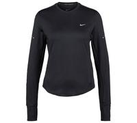 Nike - Women's Swift DF UV Long-Sleeve Crew Running Top - Running shirt size XL, black
