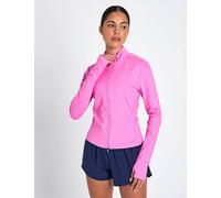 Nike Women's Swift Dri-FIT Full-Zip Running Mid Layer - Playful Pink/Reflective Silver - Size: XS