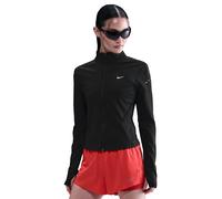 Nike Swift Half-Zip Running Shirt Women - Black, Silver, Size L