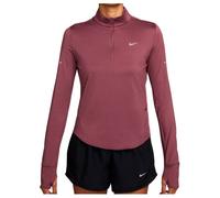 Nike - Women's Swift Dri-Fit UV 1/2-Zip Running Top - Running shirt size S, red