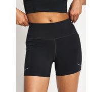 Nike Women's Swift High Waisted 4" Tight Running Shorts - Black/Reflective Silver - Size: Small