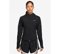 Nike Women's Swift Therma-FIT Fitted Running Jacket - Black/Reflective Silver - Size: XL