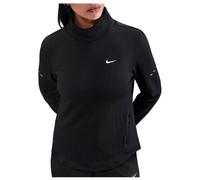 Nike - Women's Swift Therma Fit Turtleneck Top - Running shirt size XS, black
