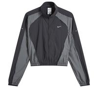 Nike Women's Swift UV Repel Running Jacket Black/Iron Grey/Reflective Silv Large
