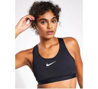 Nike Swoosh High-Support Women's Padded Adjustable Sports Bra - Black M (A-B)