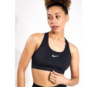 Nike - Women's Dri-Fit Swoosh Medium Support Bra - Sports bra size S, black