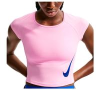 Nike - Women's Swoosh Run Dri-FIT S/S Running Top - Running shirt size M, pink