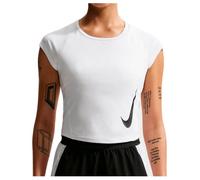 Nike - Women's Swoosh Run Dri-FIT S/S Running Top - Running shirt size XS, white