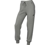 Nike Sportswear Tech Fleece Women's Mid-Rise Joggers - Grey - Cotton/Polyester M (UK 12-14)
