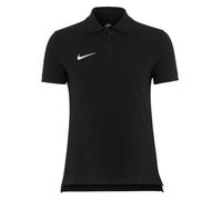 NIKE Womens Team Cotton Polo - Black