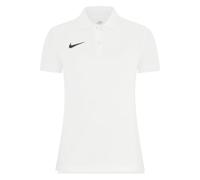 NIKE Womens Team Cotton Polo Shirt - White