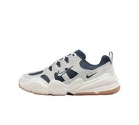 NIKE Women's Tech Hera Sneaker, Phantom Football Grey Armory Navy Sail, 3.5 UK