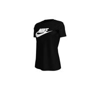 Nike Women's Tee Essential Icon Futur T-Shirt, Black (Black/White), S