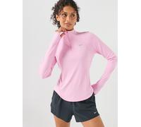 Nike Womens Tempo Dri-FIT 1/4-Zip Running Top, Pink Rise/Reflective Silv, Size Xl, Women Pink Rise/Reflective Silv