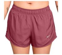 Nike Womens Tempo Dri-Fit Mid-Rise Brief-Lined Running Shorts, Pink Smoke/Reflctv Silv, Size M, Women Pink Smoke/Reflctv Silv